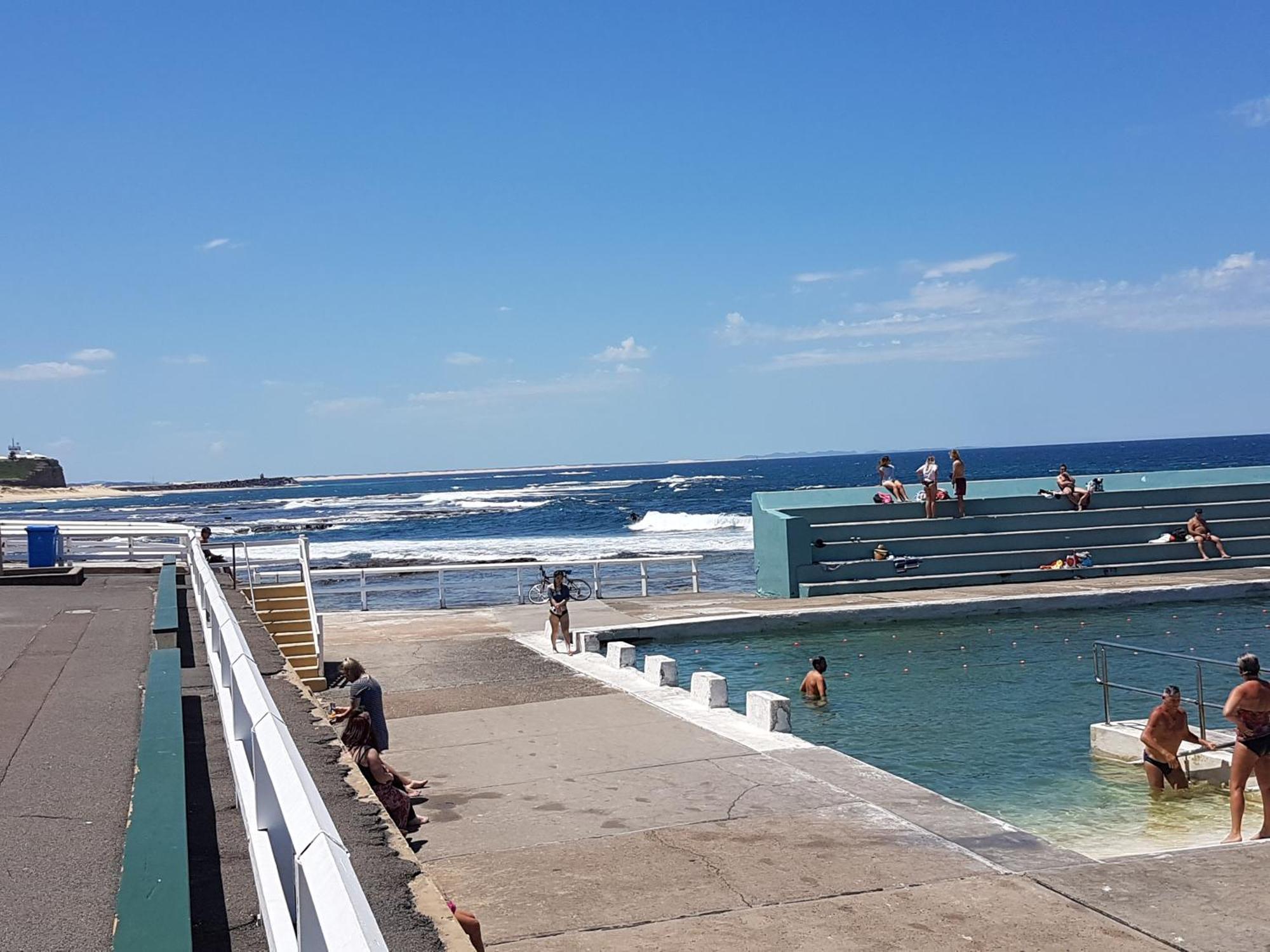 竞技场豪华海滨公寓式酒店 纽卡斯尔 外观 照片